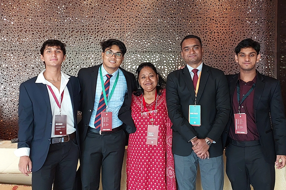 DPS Rau at Harvard MUN India 2026 02
