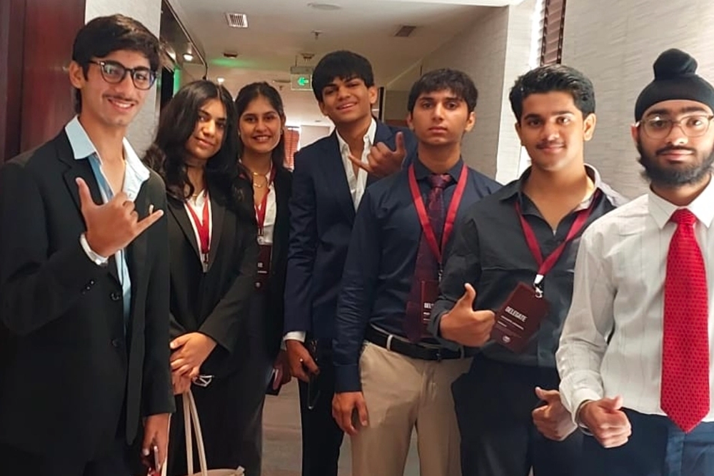 DPS Rau at Harvard MUN India 2026 07