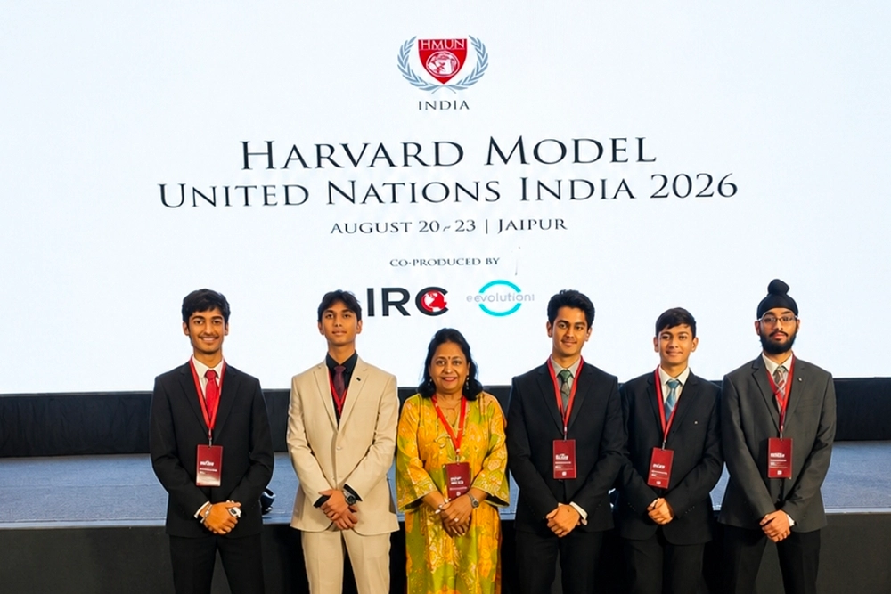 DPS Rau at Harvard MUN India 2026 08